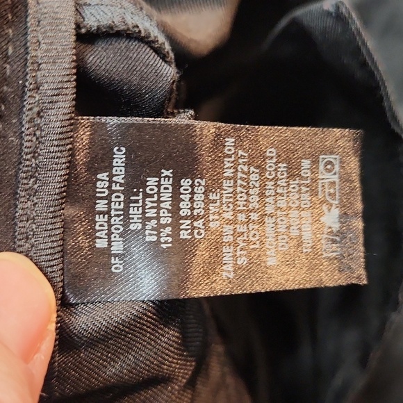 Theory Zaine Slim Fit Pants in Black - Picture 7 of 7